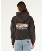 Rip Curl Surf Revival Heritage Hood in WASHED BLACK