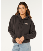 Rip Curl Surf Revival Heritage Hood in WASHED BLACK