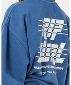 Rip Curl Sports Dept Drop Shoulder Crew in VINTAGE NAVY