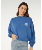 Rip Curl Sports Dept Drop Shoulder Crew in VINTAGE NAVY