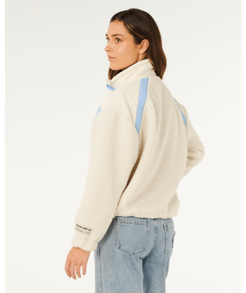 Rip Curl Anti-Series Polar Fleece in BONE