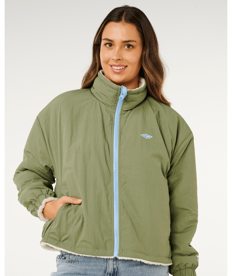 Rip Curl Anti-Series Polar Fleece in BONE
