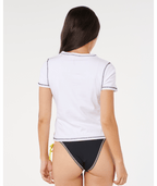 Rip Curl Sg Overlock Tee in OPTICAL WHITE