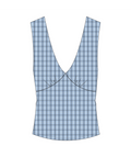 Rip Curl Classic Surf Check Top in Light Blue