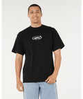 Rip Curl Rip Script Tee in BLACK