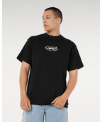 Rip Curl Rip Script Tee in BLACK