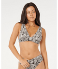 Rip Curl Sunset Jacquard Deep V in BLACK