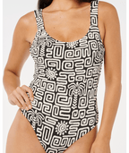 Rip Curl Sunset Jacquard One Piece in BLACK