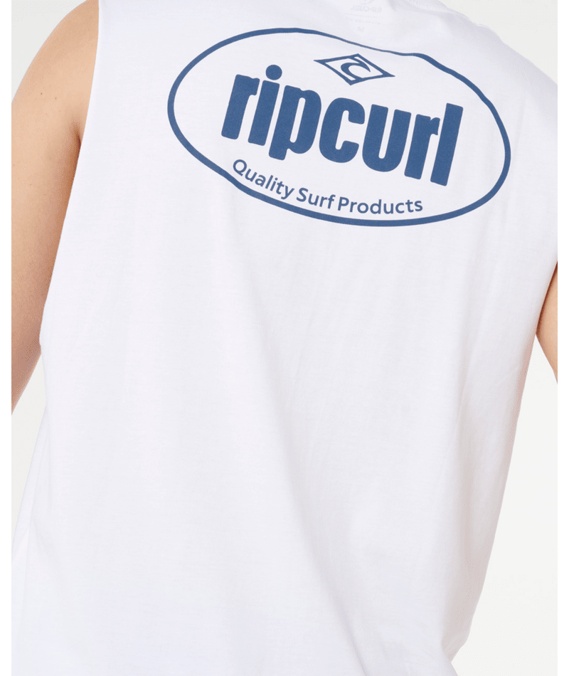 Rip Curl Everyday Muscle in WHITE