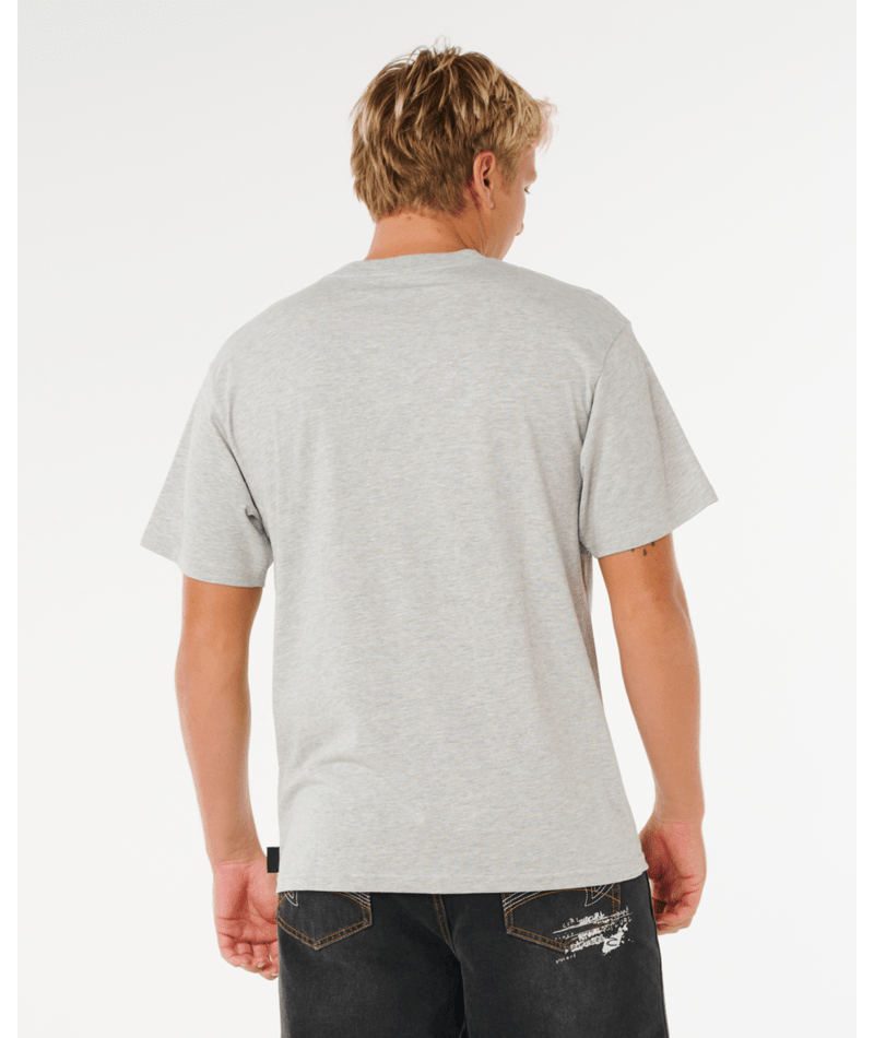 Rip Curl Inner Visions Blast Over Tee in GREY MARLE
