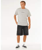 Rip Curl Inner Visions Blast Over Tee in GREY MARLE