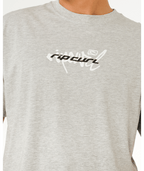 Rip Curl Inner Visions Blast Over Tee in GREY MARLE