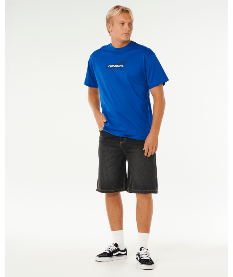 Rip Curl Inner Visions Blast Over Tee in ELECTRIC COBALT