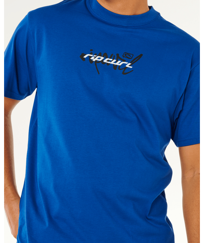 Rip Curl Inner Visions Blast Over Tee in ELECTRIC COBALT