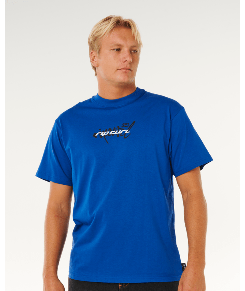 Rip Curl Inner Visions Blast Over Tee in ELECTRIC COBALT