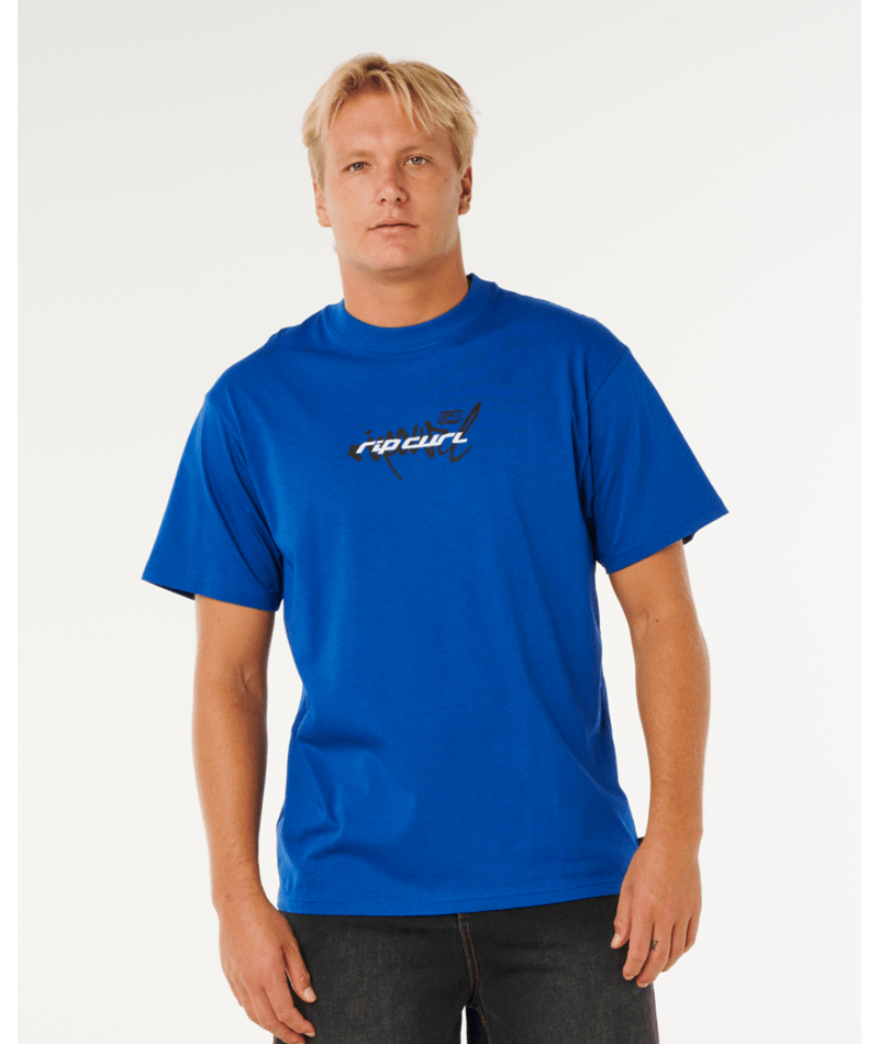 Rip Curl Inner Visions Blast Over Tee in ELECTRIC COBALT