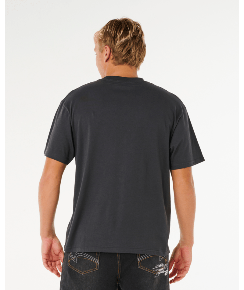 Rip Curl Inner Visions Rotten Sun Tee in WASHED BLACK