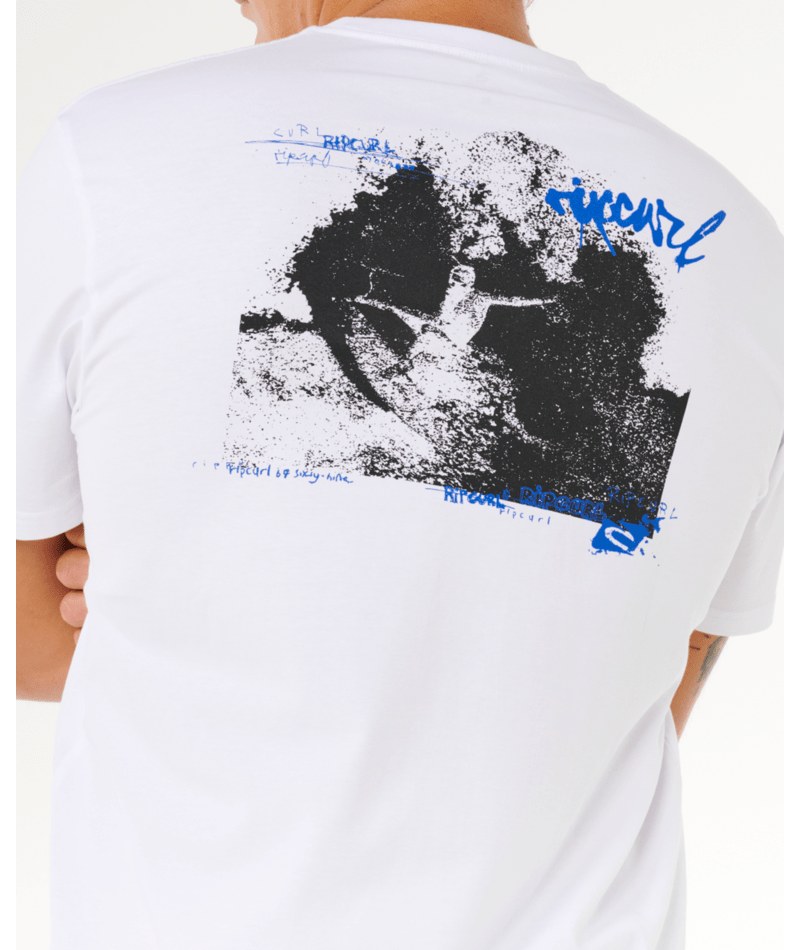 Rip Curl Inner Visions Hack Tee in WHITE