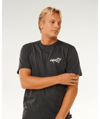 Rip Curl Inner Visions Hack Tee in WASHED BLACK