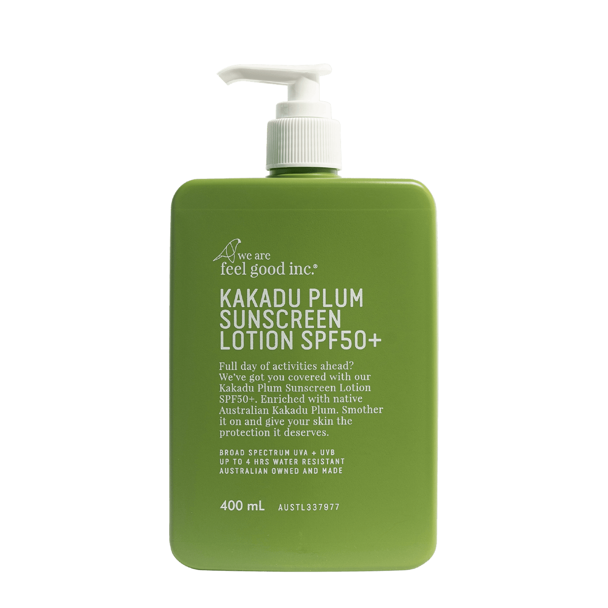We Are Feel Good Inc Kakadu Plum Sunscreen Lotion SPF50+ 200ml in Single