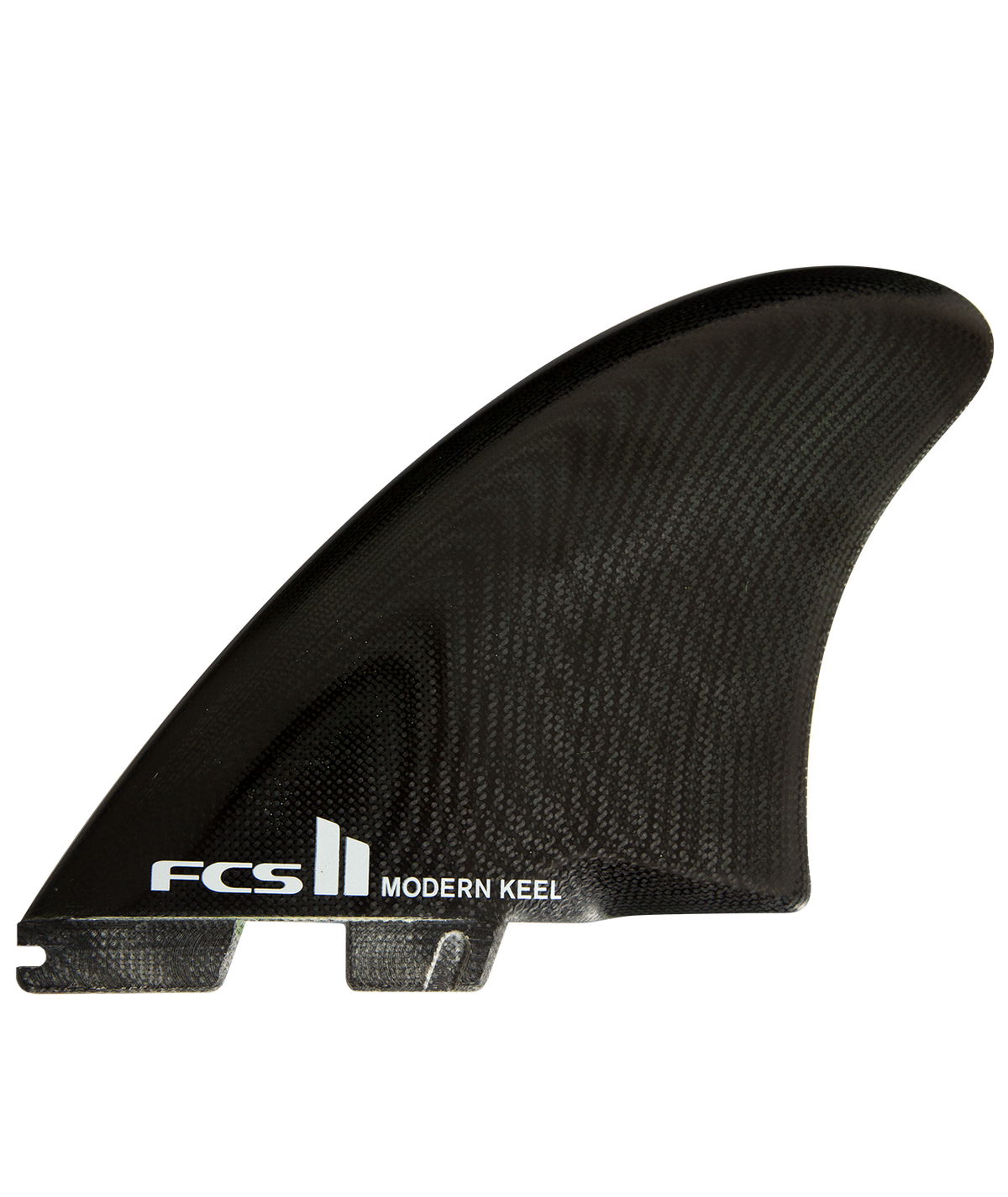 FCS FCS II Modern Keel Twin Fin Set in BLK
