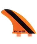 Fcs Arc Pc Medium Tri Fin Set in Orange