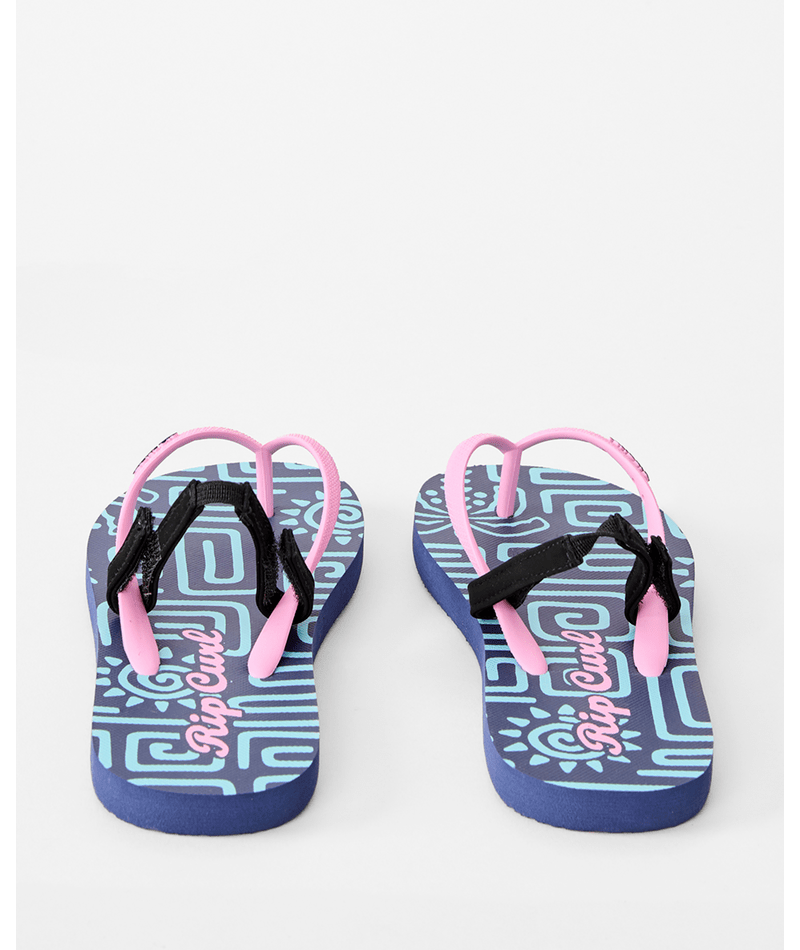 Rip Curl Mixed Bloom Open Toe-Girl in NAVY
