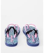 Rip Curl Mixed Bloom Open Toe-Girl in NAVY