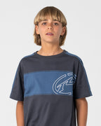 Rusty KILL SWITCH SHORT SLEEVE TEE BOYS in STEEL