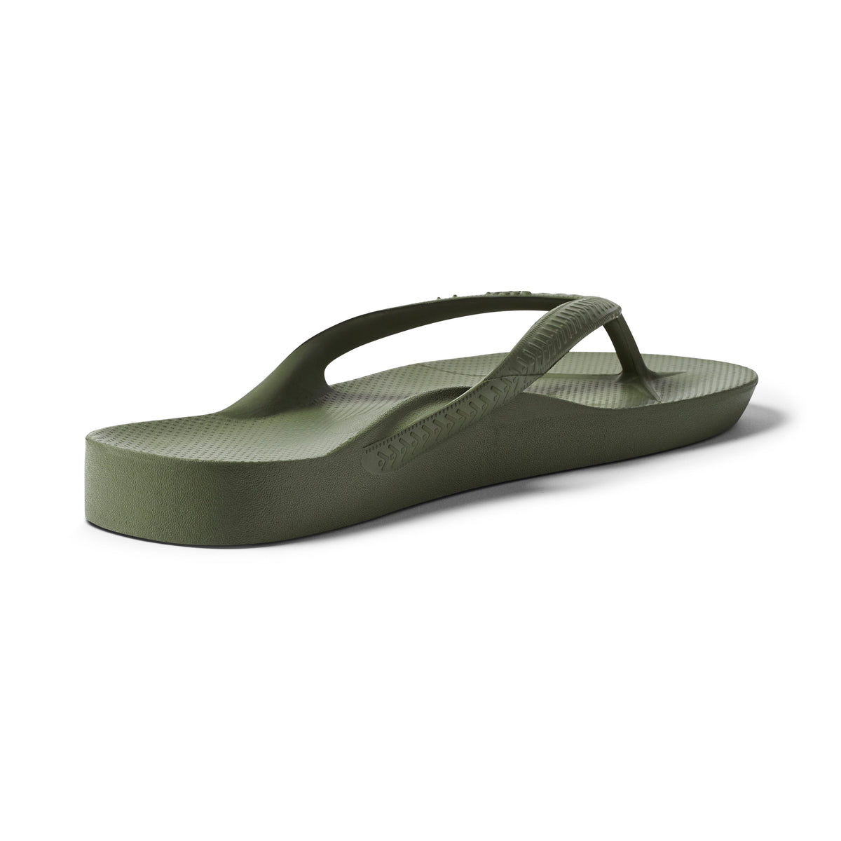 Archies Footwear Arch Support Thongs - Classic - Olive in Single