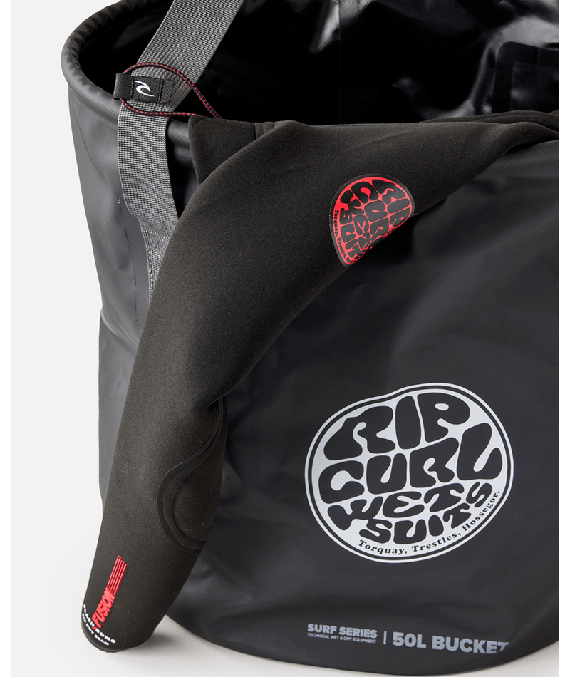 Rip Curl Surf Series 50l Bucket in BLACK/GREY
