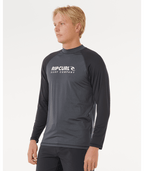 Rip Curl Shock Upf L/S in BLACK MARLE