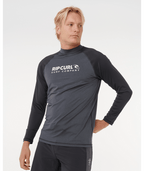 Rip Curl Shock Upf L/S in BLACK MARLE