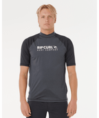 Rip Curl Shock Upf S/S in BLACK MARLE