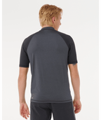 Rip Curl Shock Upf S/S in BLACK MARLE