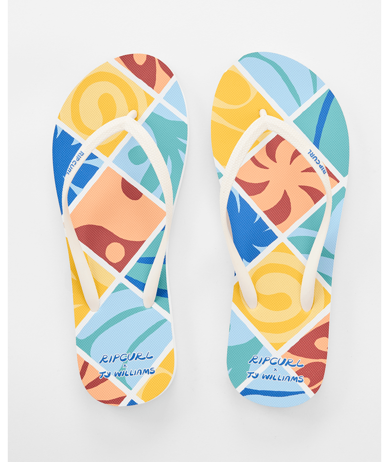 Rip Curl Mixed Bloom Open Toe in MULTI