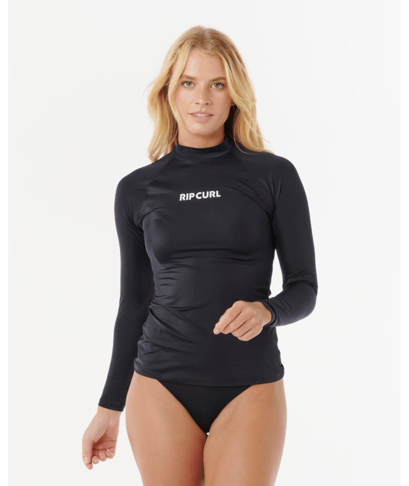 Rip Curl Classic Surf Ls Upf Rashguard in BLACK