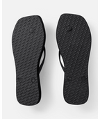 Rip Curl Square Toe Bloom Open Toe in Black