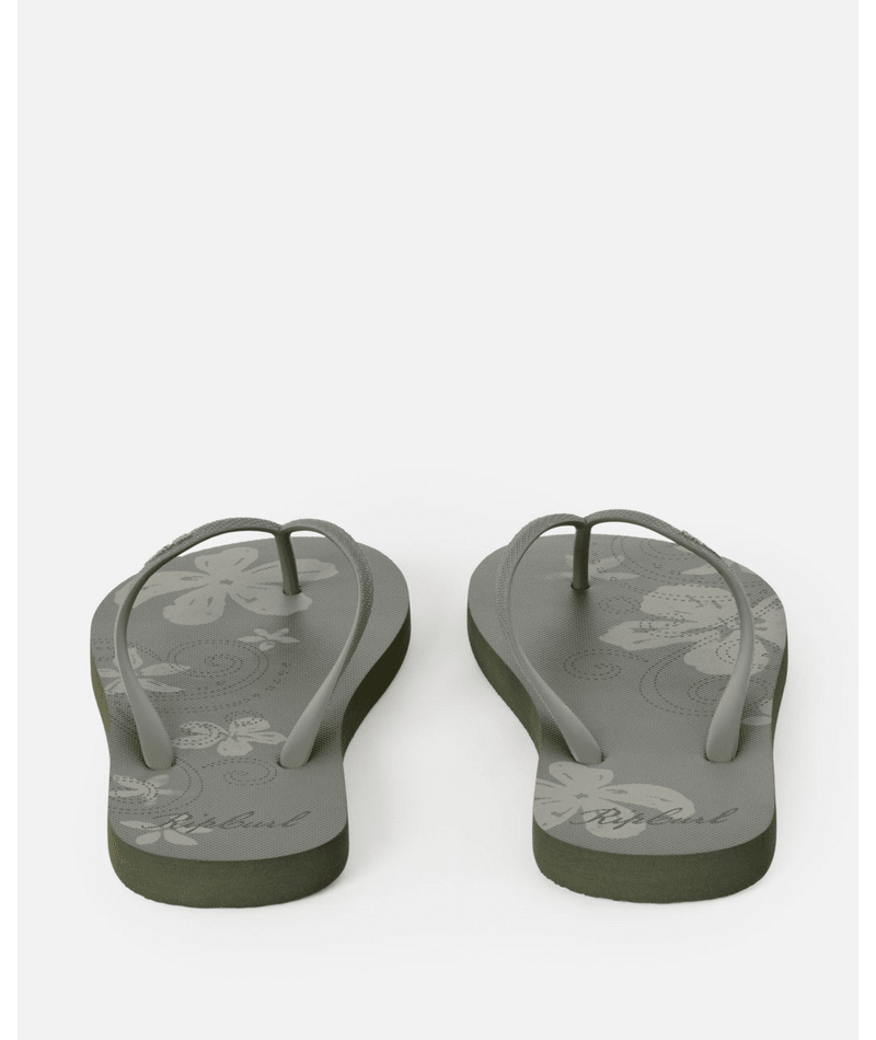 Rip Curl Mixed Bloom Open Toe in Olive