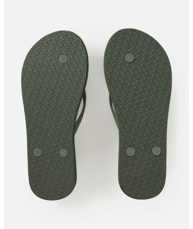 Rip Curl Mixed Bloom Open Toe in Olive