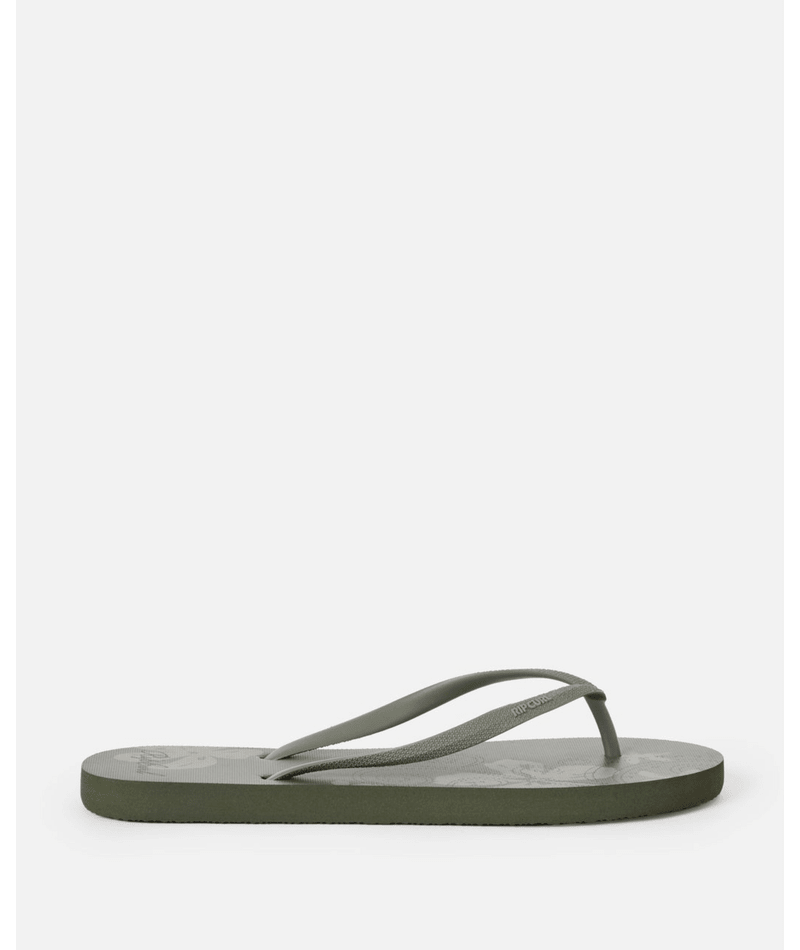 Rip Curl Mixed Bloom Open Toe in Olive