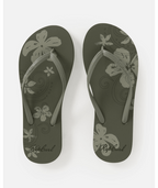 Rip Curl Mixed Bloom Open Toe in Olive