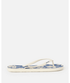 Rip Curl Mixed Bloom Open Toe in Blue/Off White
