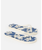 Rip Curl Mixed Bloom Open Toe in Blue/Off White