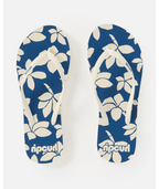Rip Curl Mixed Bloom Open Toe in Blue/Off White