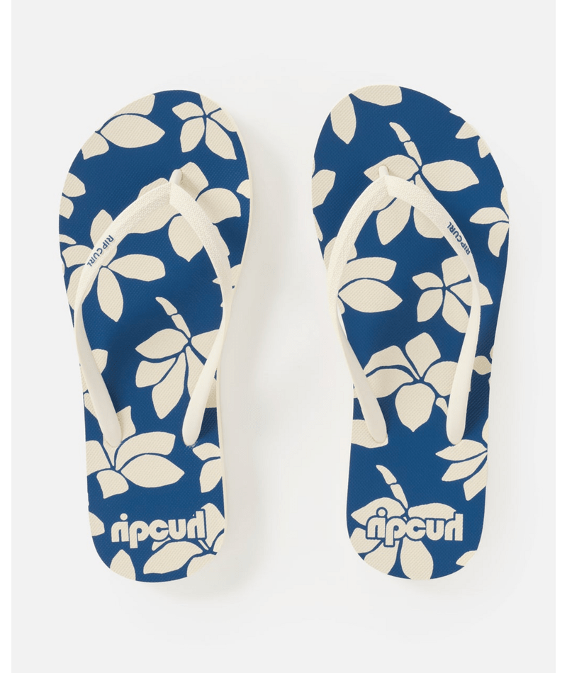 Rip Curl Mixed Bloom Open Toe in Blue/Off White