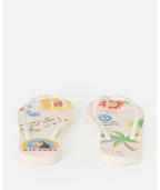 Rip Curl Mixed Bloom Open Toe in Multico
