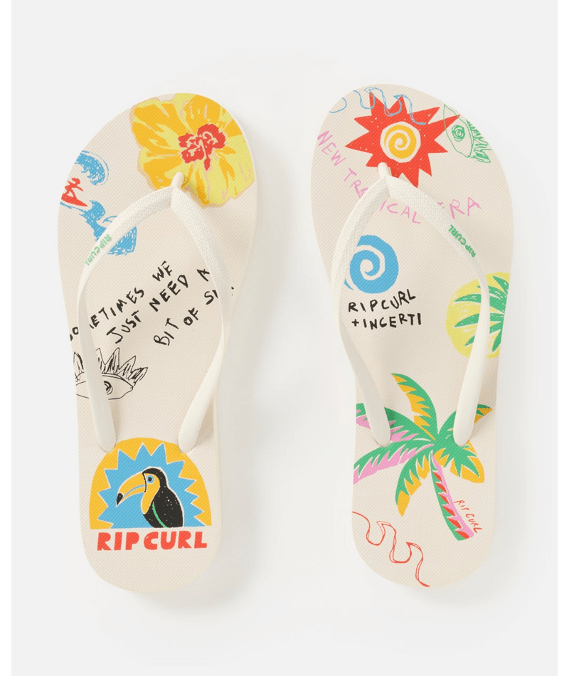 Rip Curl Mixed Bloom Open Toe in Multico