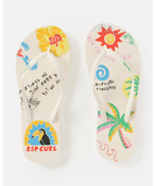 Rip Curl Mixed Bloom Open Toe in Multico