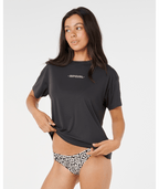 Rip Curl Sunset Luau Ss Surf Lite in WASHED BLACK